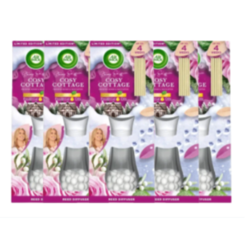Airwick Stacey Solomon Cosy Cottage Reed Diffuser 25 ml X 5
